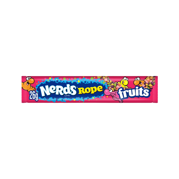 NERDS Rope Fruits – 24 x 26 g
