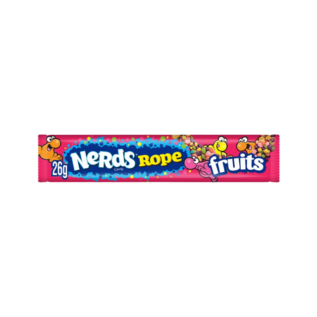NERDS Rope Fruits – 24 x 26 g