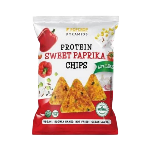 Baked Protein Chips Sweet Paprika – 12 x 60 g
