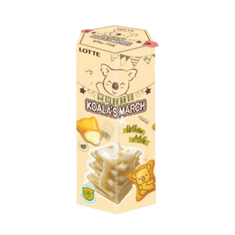 Lotte Koala's March White Chocolate – 6 x 37 g
