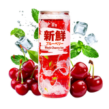 Fresh Sparkling Black Cherry Ice – 24 x 330 ml