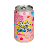 Madam Hong Bubble Tea Peach Strawberry Black Tea – 24 x 320 ml