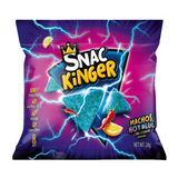 SnacKinger Hot Blue Nachos Chili-Lemon Geschmack, 28g